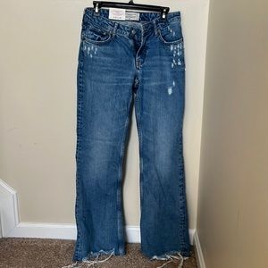 H&M The Water Saving collection 90s flare low waist jeans